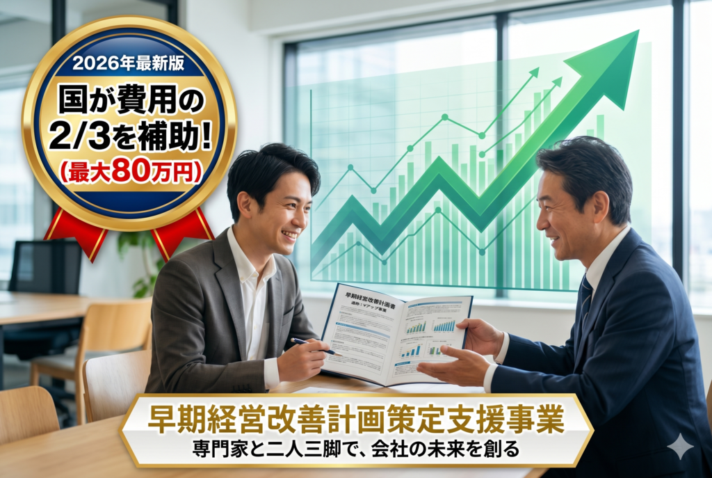 早期経営改善計画とは？対象要件と2026年最新の申請フローを徹底解説