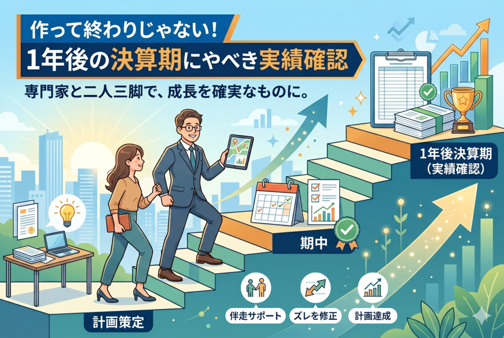 早期経営改善計画策定後のフォローアップとは？1年後の決算期にやるべき事