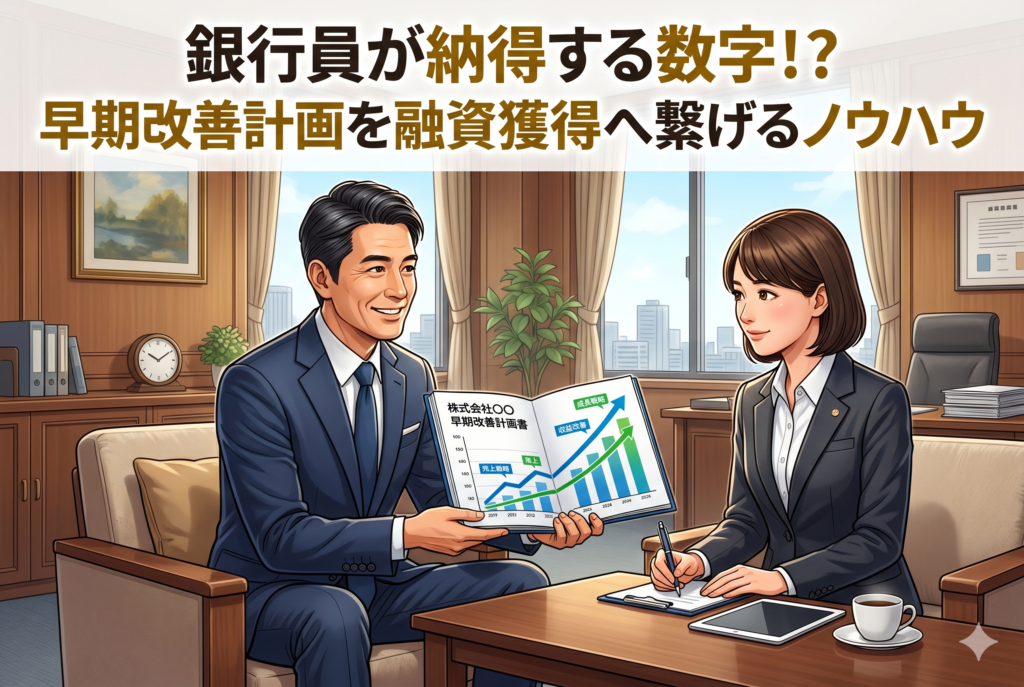 早期経営改善計画から融資面談へ。銀行員が評価する「実現可能性」のポイント