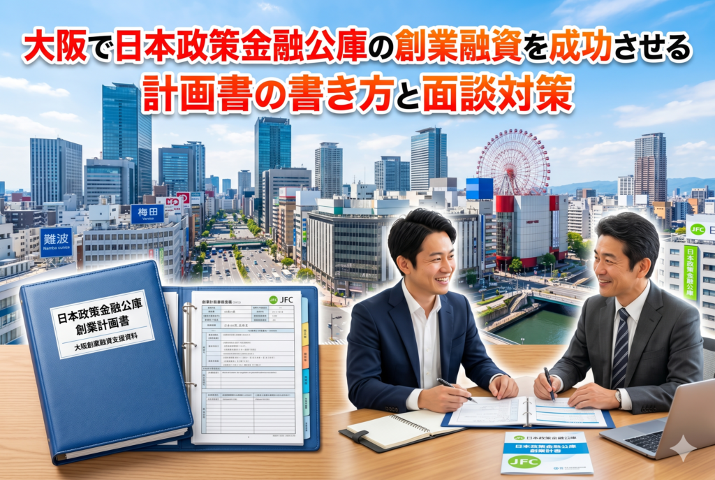 日本政策金融公庫の創業融資を大阪で成功させるための完全マニュアル
