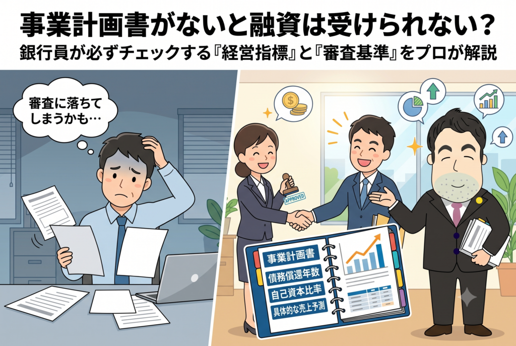 事業計画書がないと融資は受けられない？銀行員がチェックする経営指標